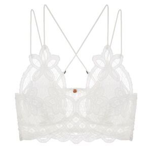 NWT Free People Adella Bralette coastal boho lace whimsical romantic fairycore S